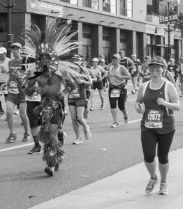 Native American runner